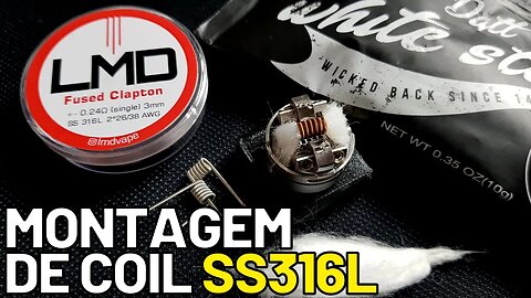 Como fazer aquecimento de coil SS316L no vape/pod? Testes e demonstrações! Como usar?