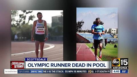 Olympic runner found dead in Scottsdale pool