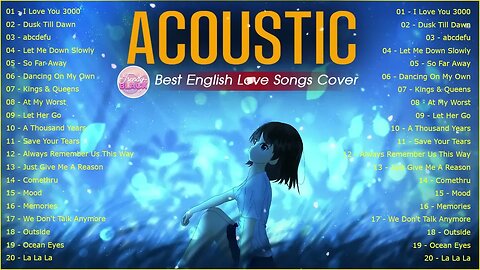 Sweet English Acoustic Love Songs Cover Playlist 2023 ❤️ Soft Acoustic Cover Of Popular Love Songs