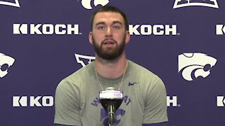 Skylar Thompson back at K-State football practice