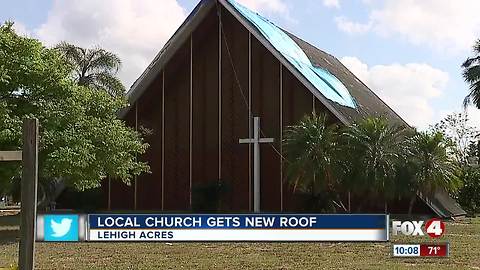 Local church gets free roof