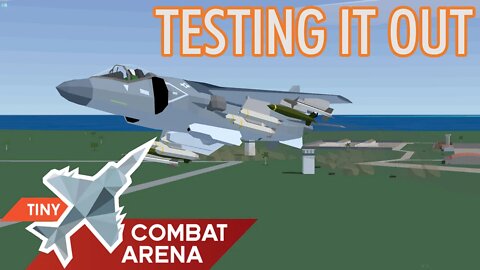 Tiny Combat Arena | Arena Mode Mission Showcase | AV8B Harrier