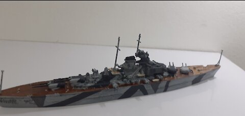 Tirpitz model kit Revell 1/1200