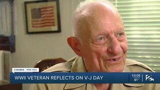 Vet remembers V-J Day on 75th anniversary