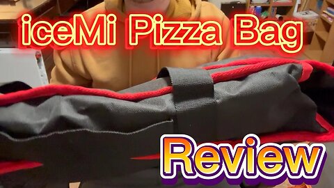 iceMi Pizza Bag Review