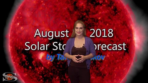 A Stormy Solar Minimum : Solar Storm Forecast 08-18-2018