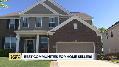 Thursday's Top 7: Best communities for home sellers