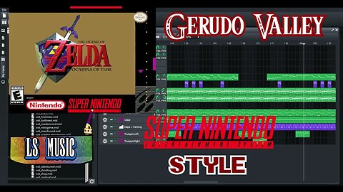 LS Music LOZOOT Gerudo Valley (SNES Style)