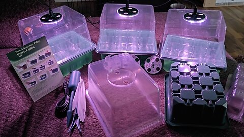 Boost Your Planting Success With Our Seed Starter Tray And Humidity Domes!