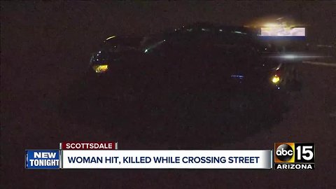 Pedestrian struck and killed in Scottsdale