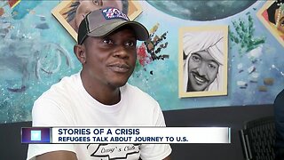 Refugee shares story of journey from the Congo