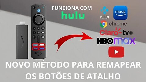 Nova maneira de remapear os botões do Fire TV Stick