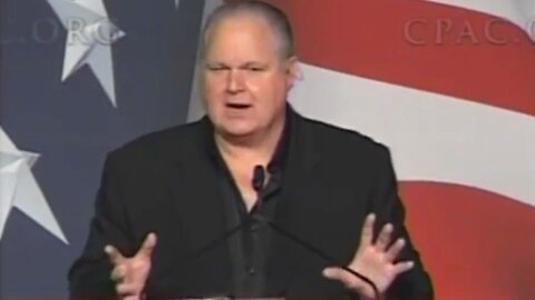 Thirteen Years Ago Today, Rush Limbaugh Spoke to CPAC 2009