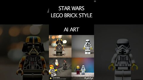 LEGO STAR WARS | AI ART