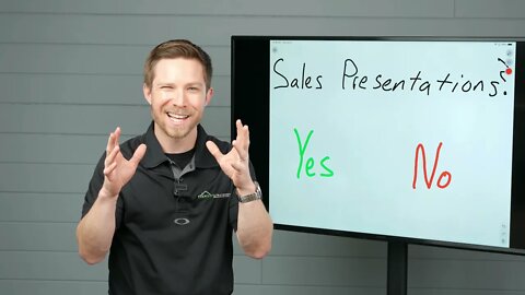 Is a Visual Sales Presentation Needed? Yes or No