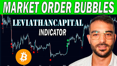 Market Order Bubbles Indicator By Leviathan on Trading View Explained - Full Tutorial