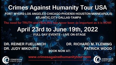 Reiner Fuellmich At Fort Myers - Crimes Against Humanity Tour In US.