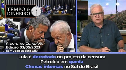 Lula viaja mais uma vez para o exterior em plena crise no Brasil, Previsão de chuvas intensas no sul