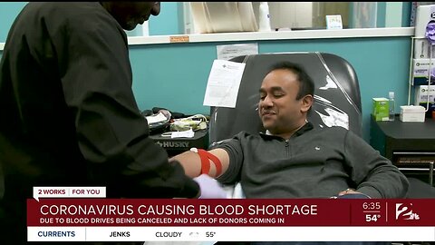 Critical Blood Shortage amid Coronavirus Outbreak