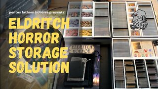 Eldritch Horror Storage Solution for Complete Game + All Expansion