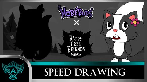 Speed Drawing: Happy Tree Friends Fanon - Felicity | Mobebuds Style