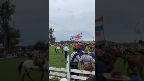 Inauguración del ruedo en Patria Gaucha, Tacuarembó