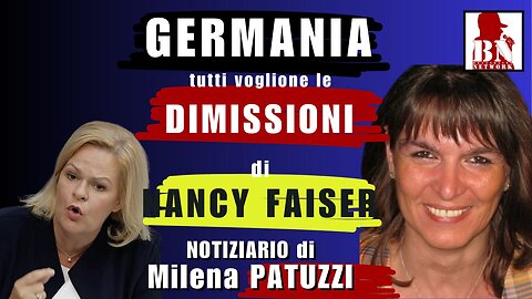 GERMANIA: tutti vogliono le DIMISSIONI di NANCY FAESER