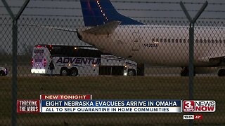 Eight Nebraska evacuees arrive in Omaha