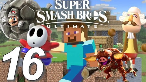 IT'S MINECRAFT TIME! | Let's Play Super Smash Bros. Ultimate (Story Mode) - Part 16