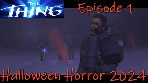 The Thing- PS2 480p Gameplay- Halloween Horror 2024- Something's Very Wrong Here...