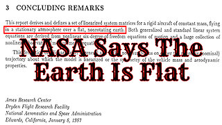 NASA Says The Earth Is Flat