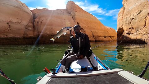 Exploring BARREN Slot Caynons In The Desert | One way In, One way Out.. On a SEA-DOO