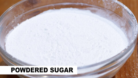 Homemade Powdered Sugar