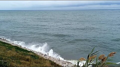 Lake Erie with Storm Clouds on the Horizon ~ September 12, 2023