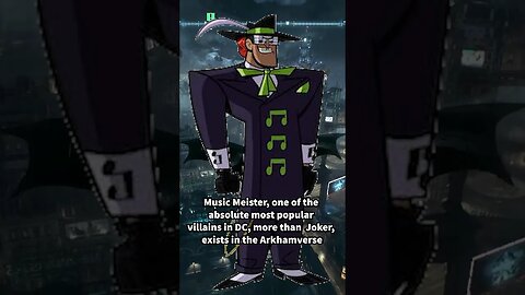 Music Meister in Batman Arkham Knight #shorts