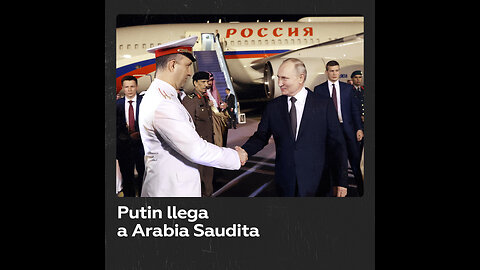 Putin llega a Arabia Saudita