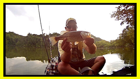 Kayak Fishing Blue Marsh Lake