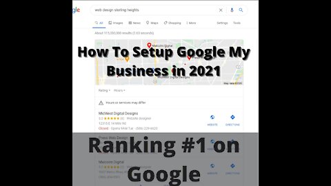 How To Setup Google My Business in 2021