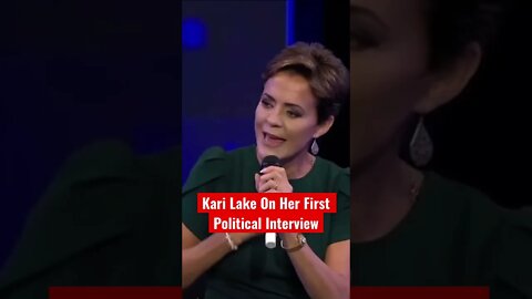 Kari Lake Talls About Her First Political Interview #shorts #KariLake #KatieHobbs @The Day After