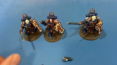 Magnetizing Warhammer 40k Space Marine Bladeguard Veterans