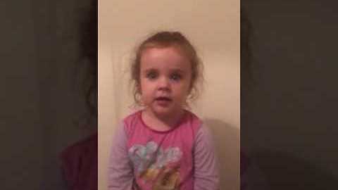 Viral Video UK: Little girl throwing a teenage tantrum