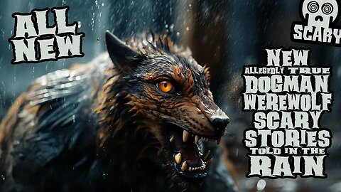 Spooky Short Stories Audiobook: Werewolf and Dogman in the Rain