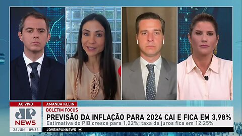 Prévia da inflação para 2024 cai e fica em 3,98%; Alan Ghani, Beraldo e Amanda Klein analisam