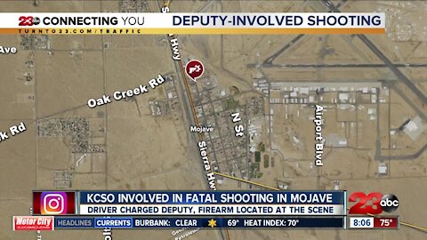 Officer-involved shooting in Mojave, one dead