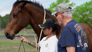 Veterans getting out of isolation with the help of horses