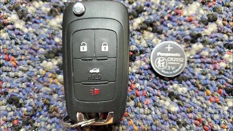 change key fob battery ( 2012 chevy cruze )