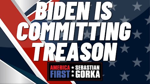 Biden is committing treason. Rep. Marjorie Taylor Greene with Sebastian Gorka on AMERICA First