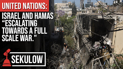 UNITED NATIONS: Israel and Hamas “escalating towards a full scale war."