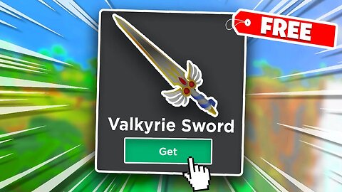 🤩 Roblox Is Giving Everyone A FREE Valk Sword!?... 😱