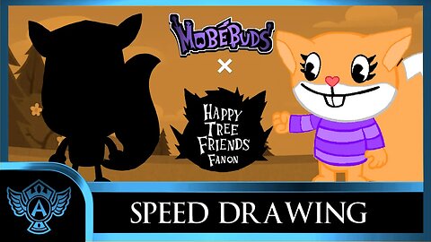 Speed Drawing: Happy Tree Friends Fanon - Joanna | Mobebuds Style